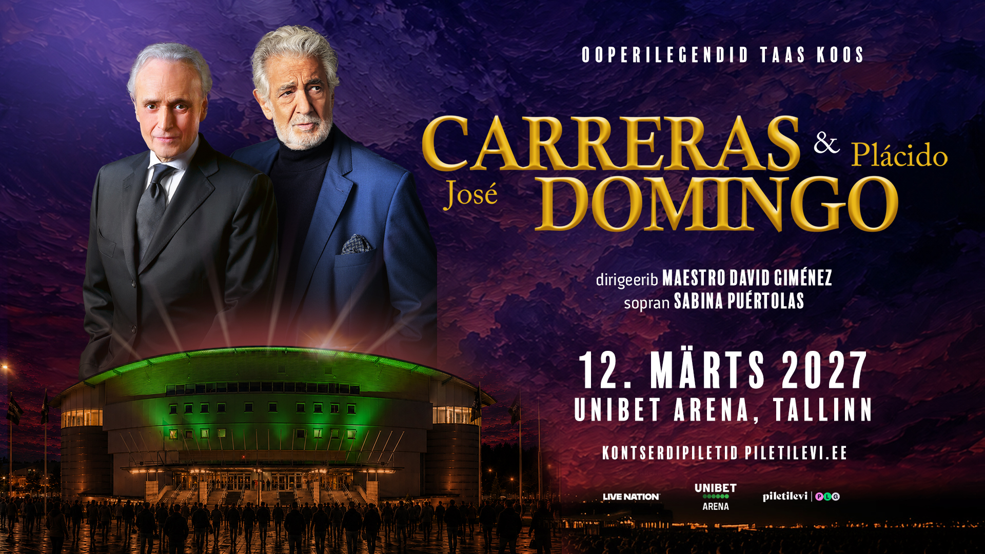 Pl&aacute;cido Domingo and Jos&eacute; Carreras